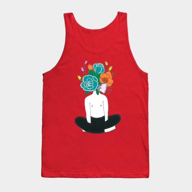 Meditation Tank Top by DoodlesAndStuff